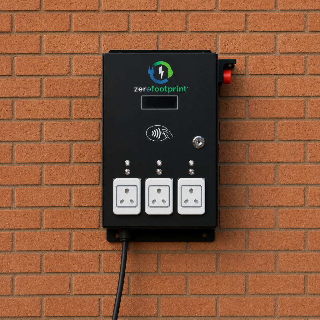 ZeroFootprint 10 kW Bharat AC001 Smart Socket Charger