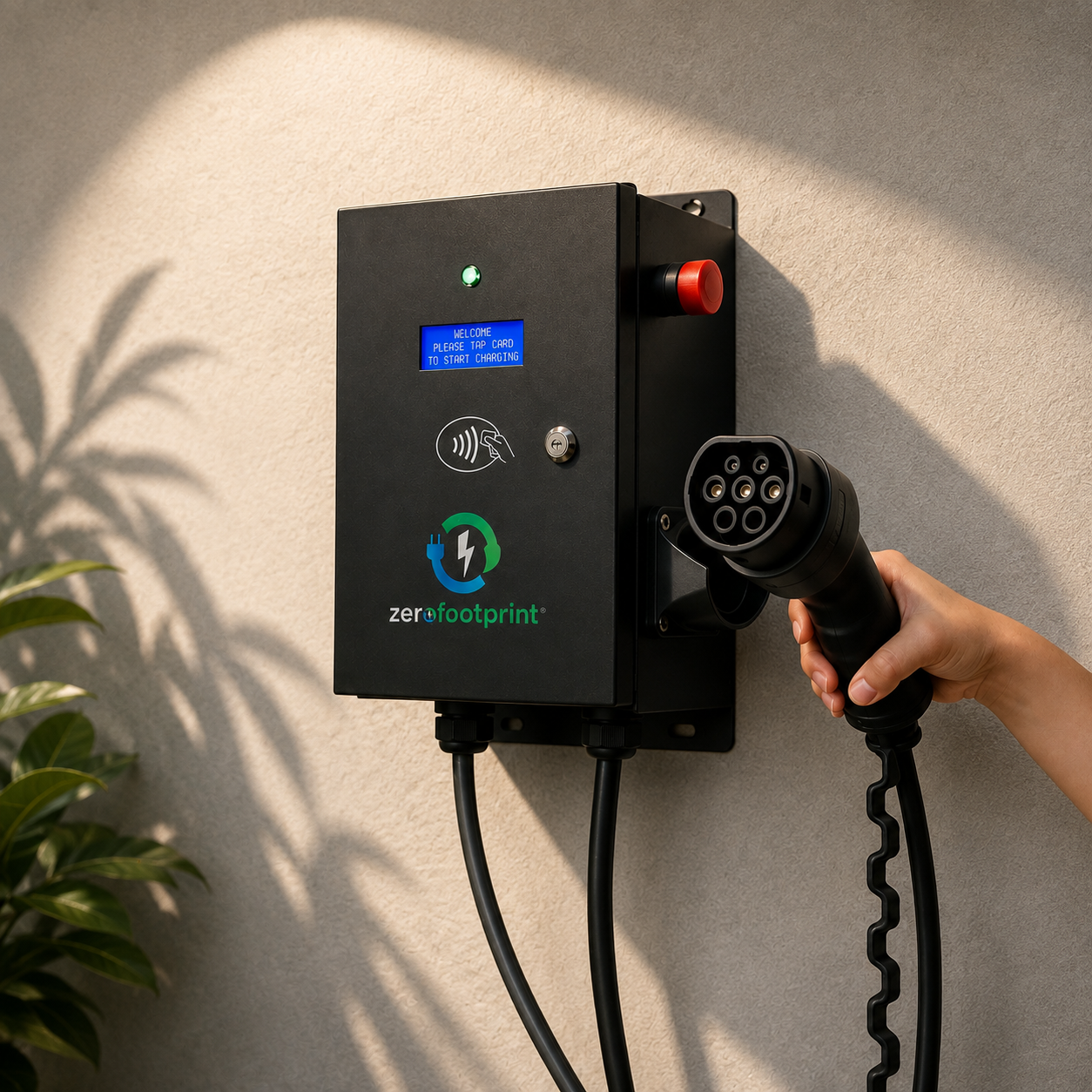 ZeroFootprint Type 2 AC Wallbox Charger