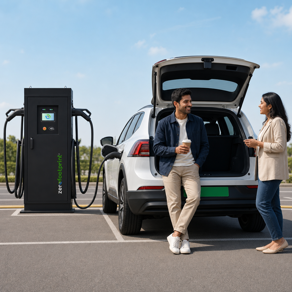 ZeroFootprint EV charging station
