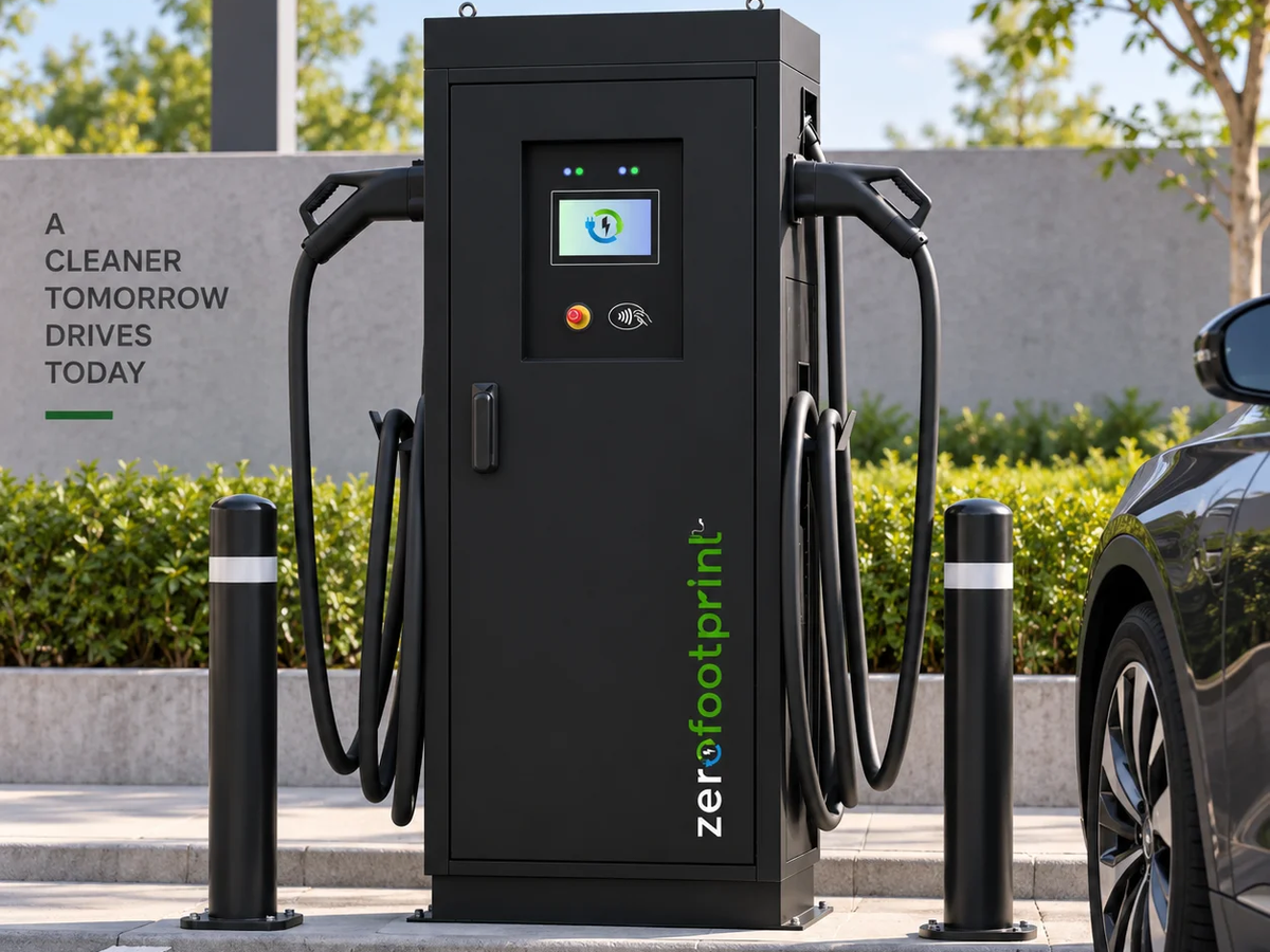ZeroFootprint public EV charging station